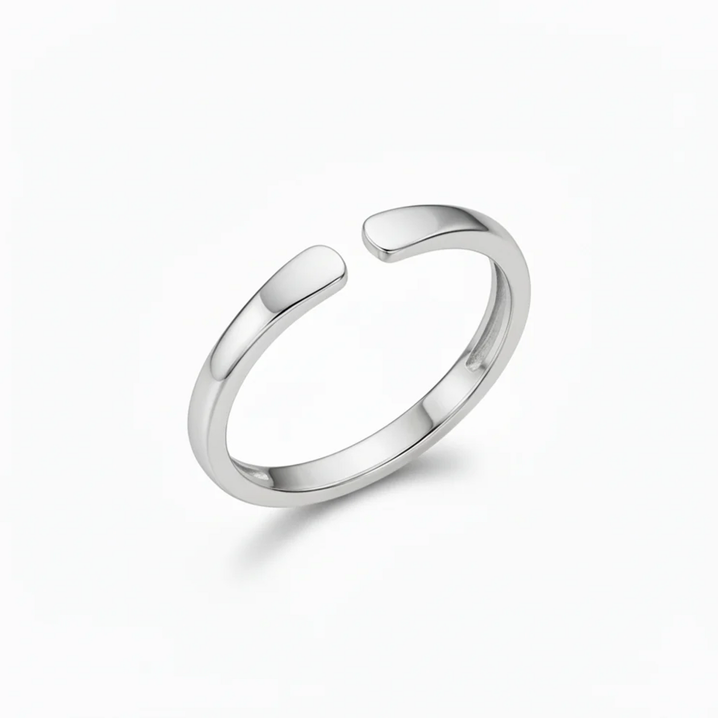 Bague Ajustable Whisper avec Initiale