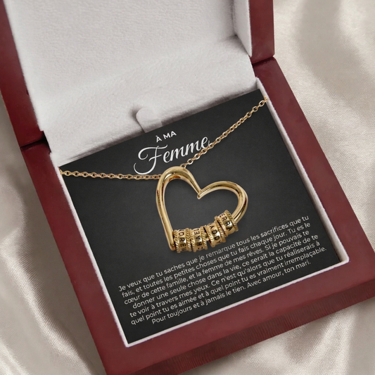 Collier Le Cœur de la Famille