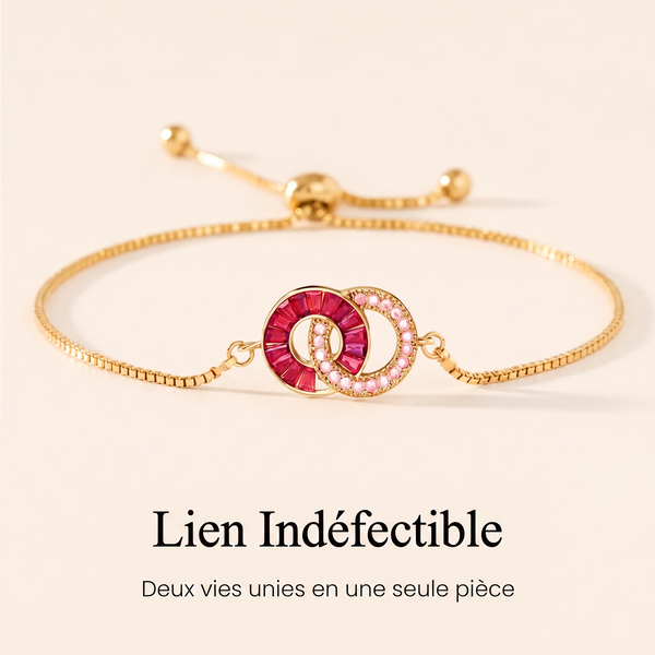 Bracelet Personnalisé Duo Pierres