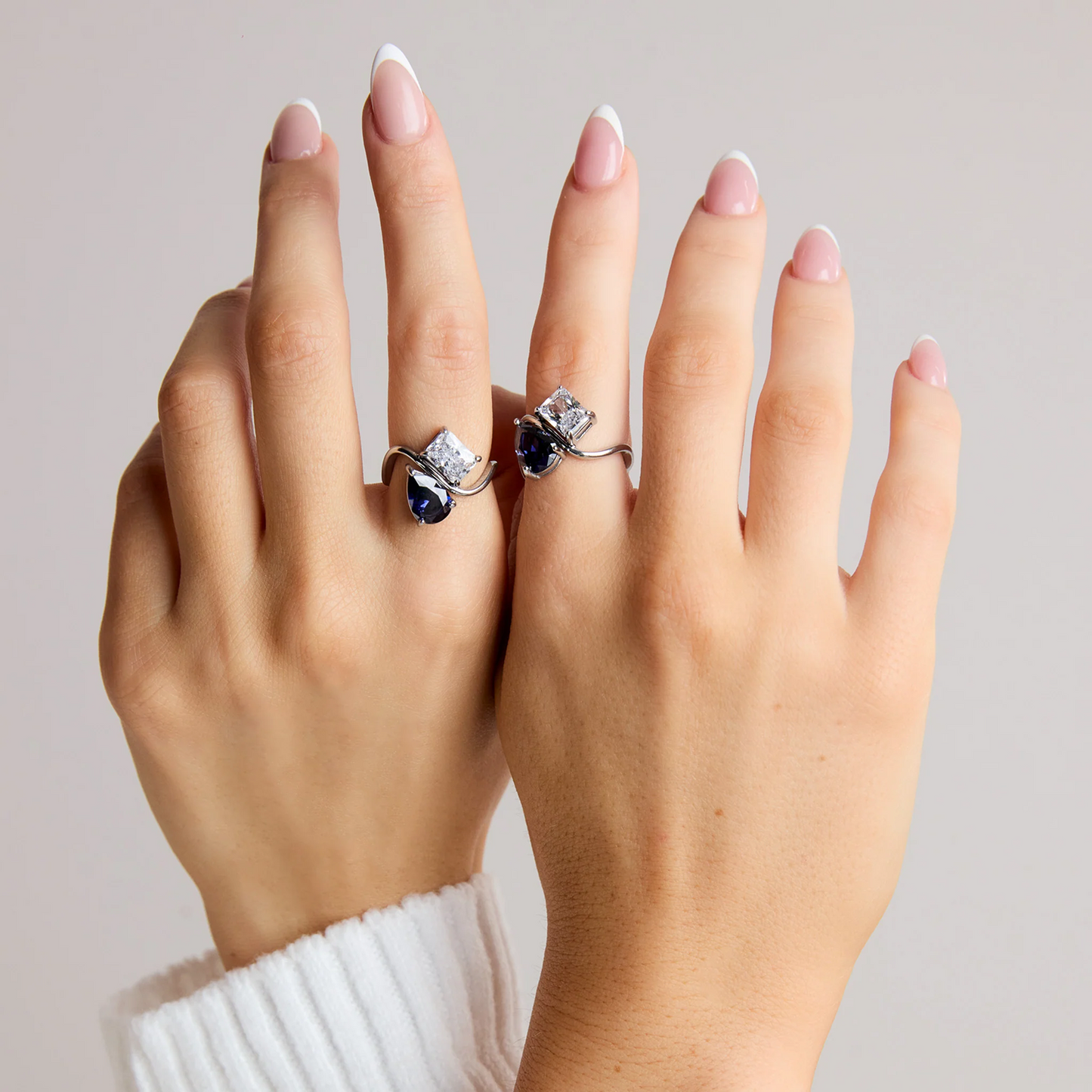 Bague éternelle avec pierre de naissance