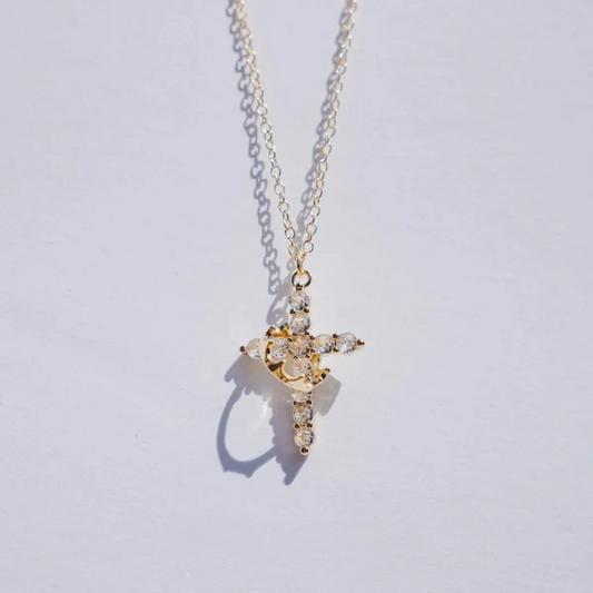 Collier Croix Couronne de Foi