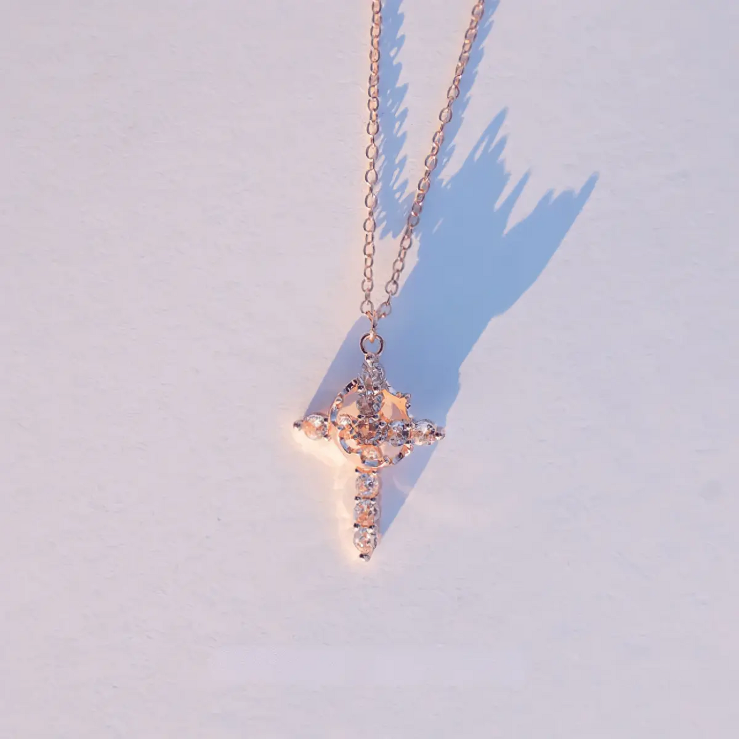 Collier Croix Couronne de Foi